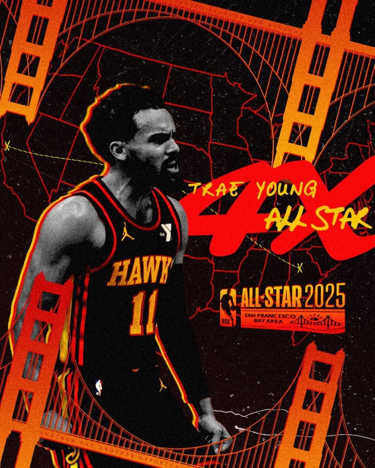  遞補入選全明星陣容！特雷-楊：生活中有些事比自己重要 4次啦