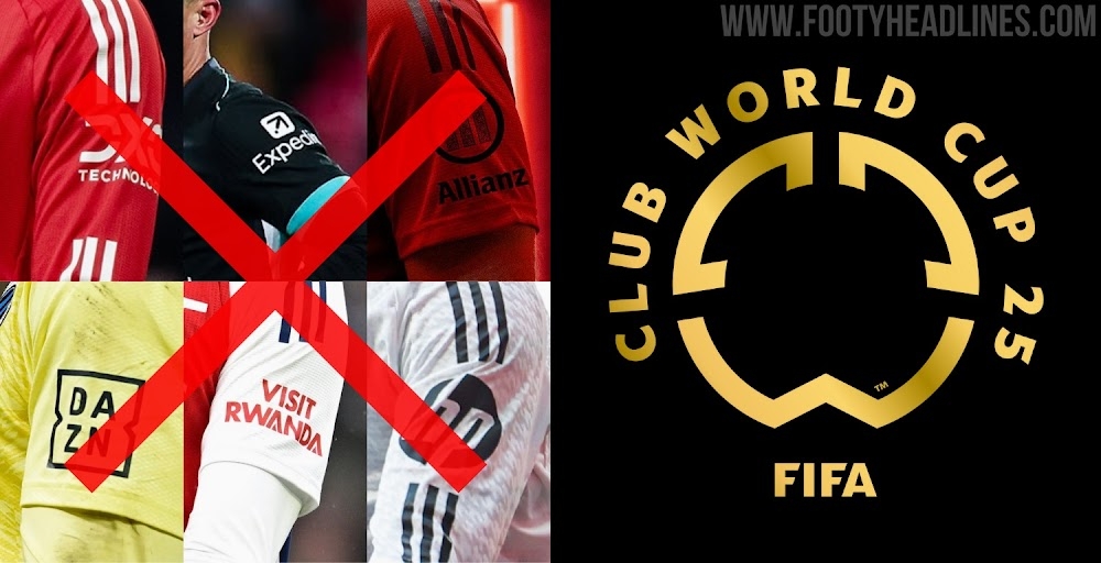  FIFA不允許世俱杯球隊(duì)有袖標(biāo)贊助，需貼上世俱杯徽標(biāo)