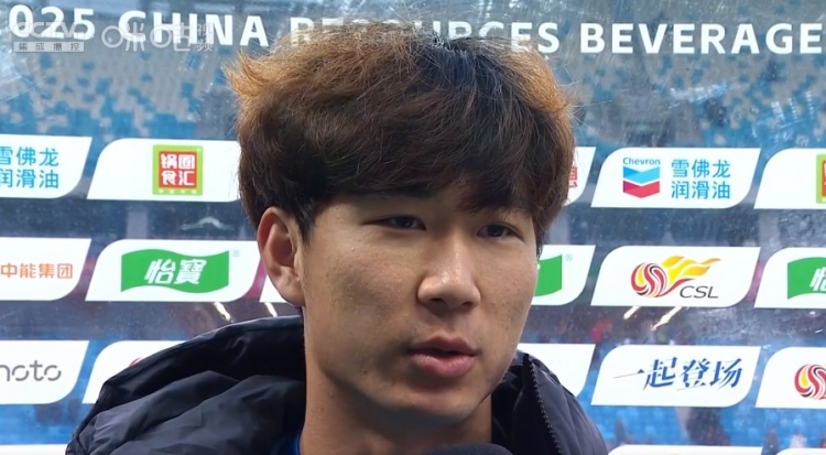  張昱杰：能取得進球幫助球隊獲勝很開心，還需提高自己回報大家