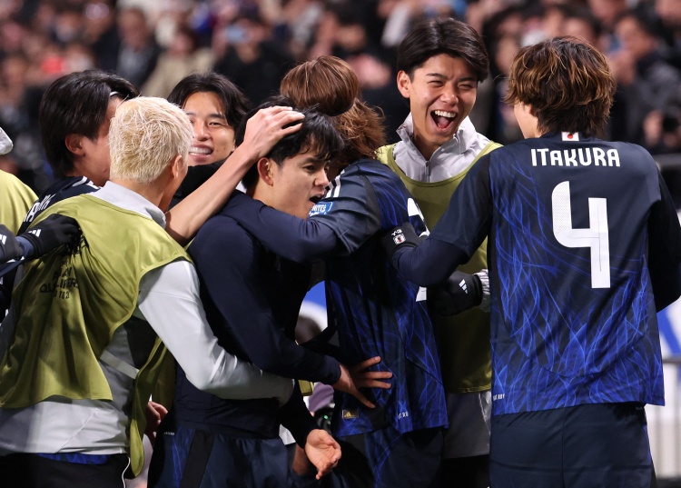  日本隊(duì)22名旅歐球員中15人來自五大聯(lián)賽，是22年3月出線時(shí)的兩倍