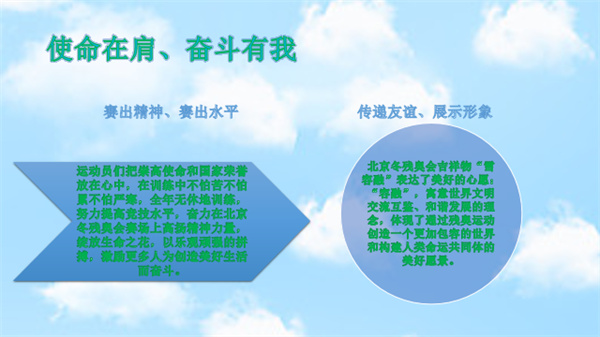 使命在肩，奮斗有我